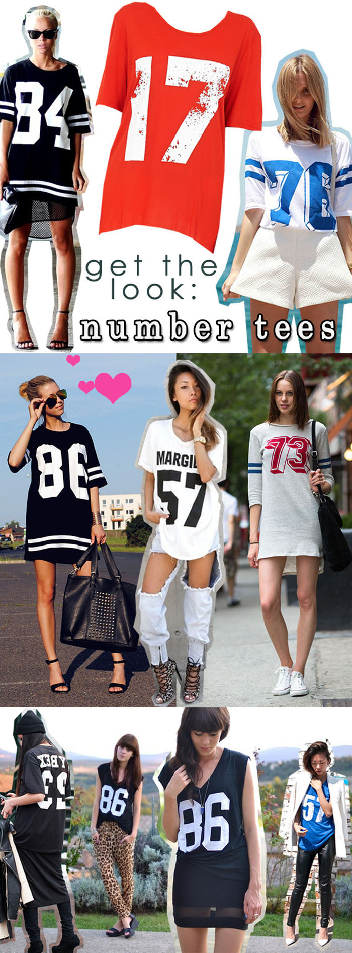 number tee